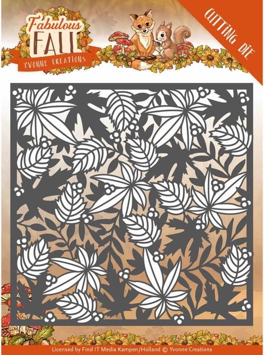 Mal  - Yvonne Creations - Fabulous Fall - Herfst Omlijsting