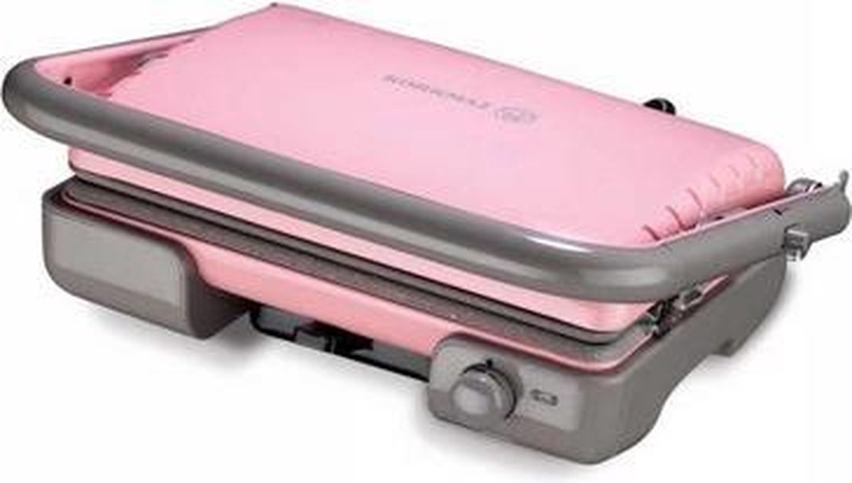 Korkmaz A316 broodrooster 4 snede(n) Grijs, Roze 1800 W