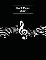 Blank Music Sheet