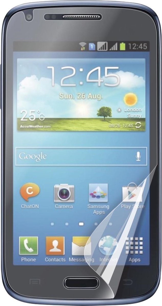Muvit Samsung Galaxy Core I8260 2X Screenprotector Anti-Fingerprint Glossy (MUSCP0409)