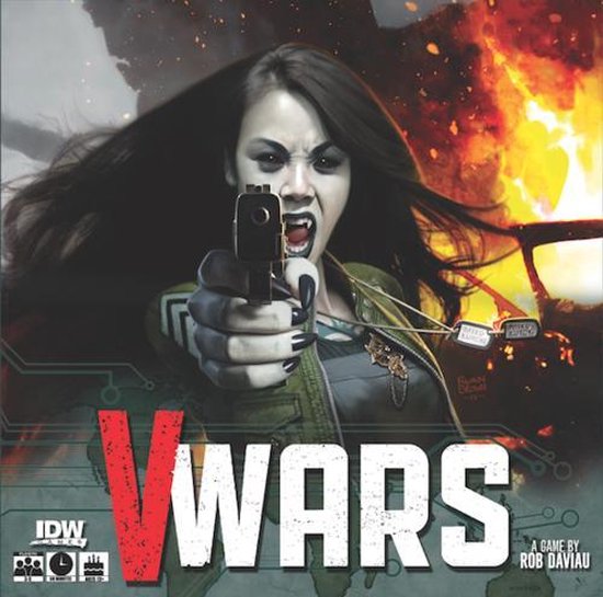 Boek: V-Wars Bordspel (Engelstalig), geschreven door Idw Games