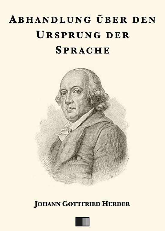 Abhandlung über den Ursprung der Sprache - cover