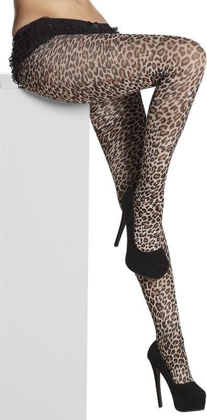 analogie Bungalow Het is goedkoop 40 denier panty luipaard/panter print voor dames | bol.com