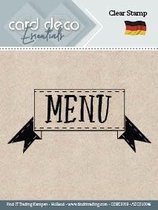 Menu - Tekst Stempel