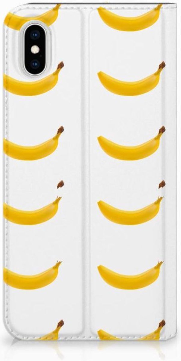 Apple iPhone Xs Max Flip Style Cover Banana