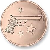 Mi Moneda - MON-AIM-03-M- Aim High Pistol- Munt