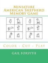 Miniature American Shepherd Memory Game