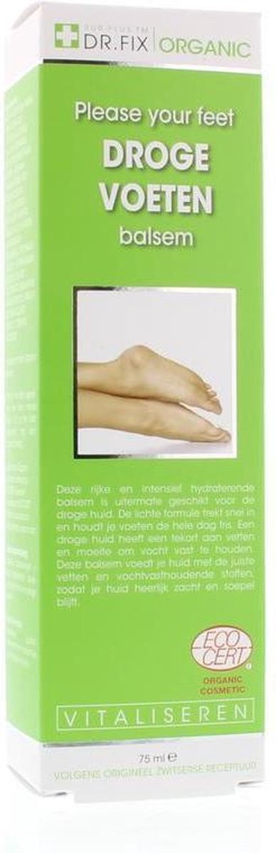 Dr. Fix Organic Please Your Feet Droge Voeten Balsem