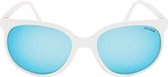 ICON Sport Zonnebril BLAZE - Mat transparant montuur - Blauw spiegelende glazen - GEPOLARISEERD (p)
