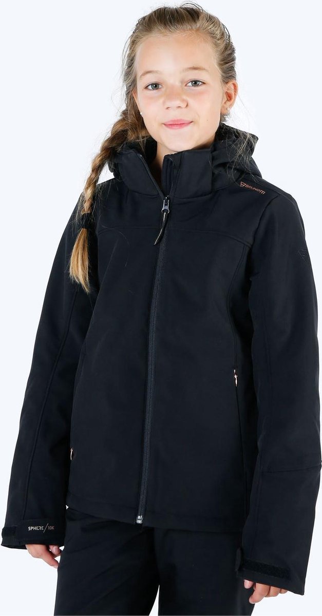 Brunotti Ariesta Wintersportjas Meisjes Zwart