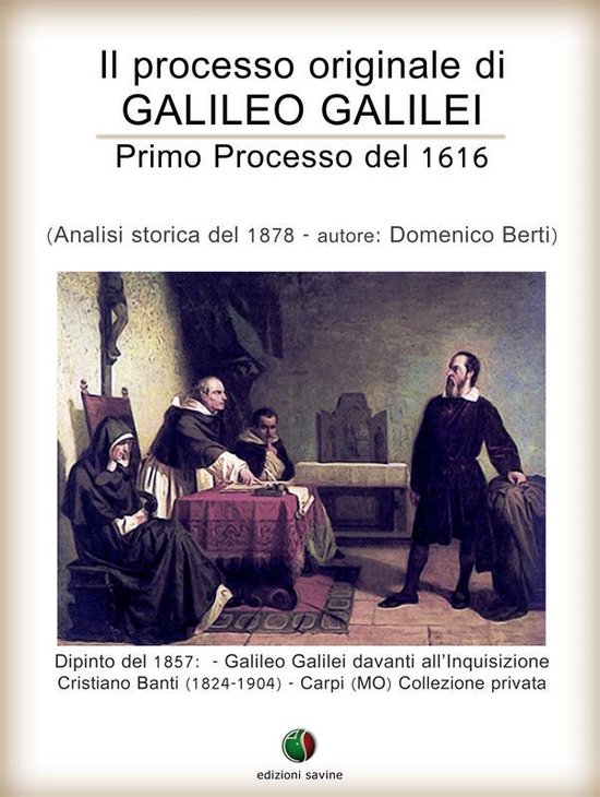 Inquisizione 1 - Il processo originale di Galileo Galilei -  ... - cover