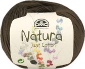 DMC Natura Just Cotton N22 Tropic bruin. PAK MET10 BOLLEN a 50 GRAM. KL.NUM. 34.