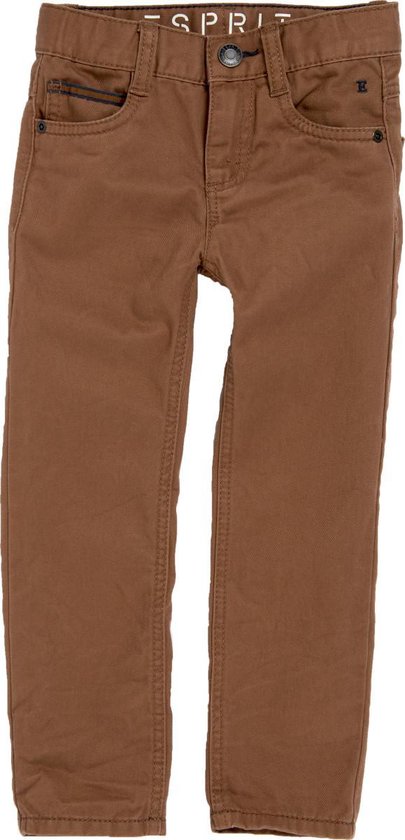 Esprit Jongensbroek - Bruin - Maat 98 | bol.com
