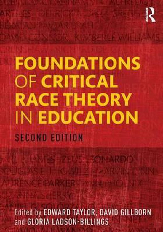 Foundations of Critical Race Theory in Education | 9781138819450 ...