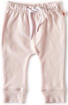 Little Label - smal baby broekje - light pink - maat: 50 - bio-katoen