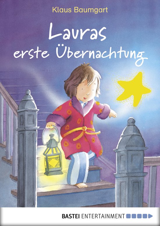 Lauras Stern - Erstleser 2 - Lauras erste Übernachtung - cover