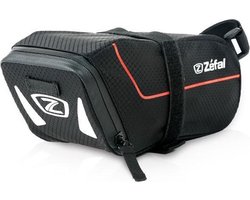 Zefal Z Light Pack L Zadeltas – Fietstas Zadel – 1.4 L – Waterdichte Rits – Licht – Zadelpen Bevestiging – Polyester – Zwart
