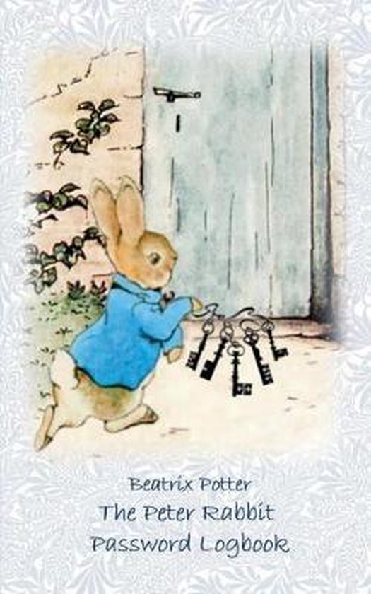 The Peter Rabbit Passwordbook / Password Logbook - cover
