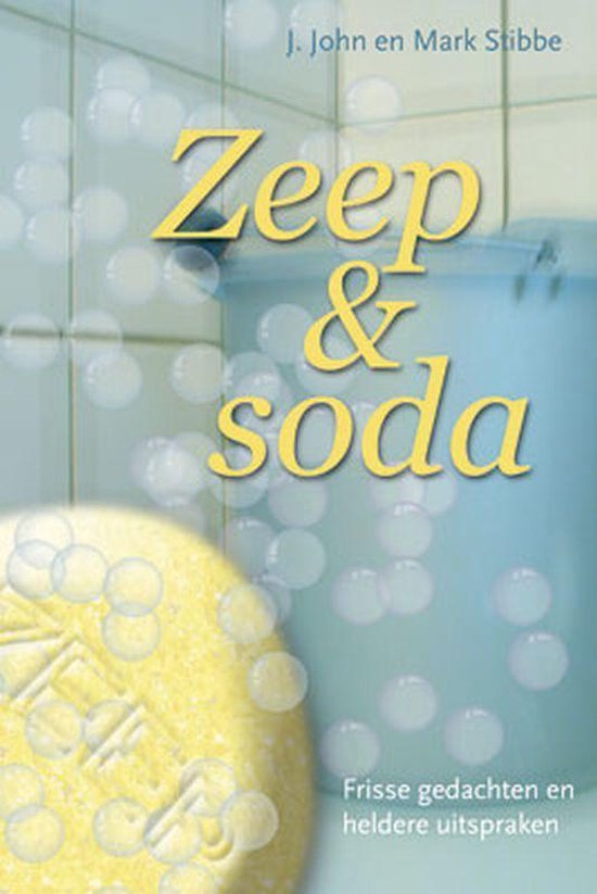 Cover van het boek 'Zeep & soda' van Max Stibbe en Jenny John