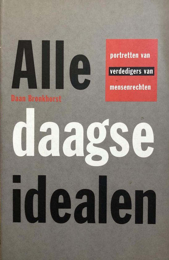 Alledaagse idealen - cover