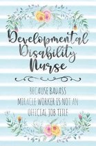 Developmental Disability Nurse