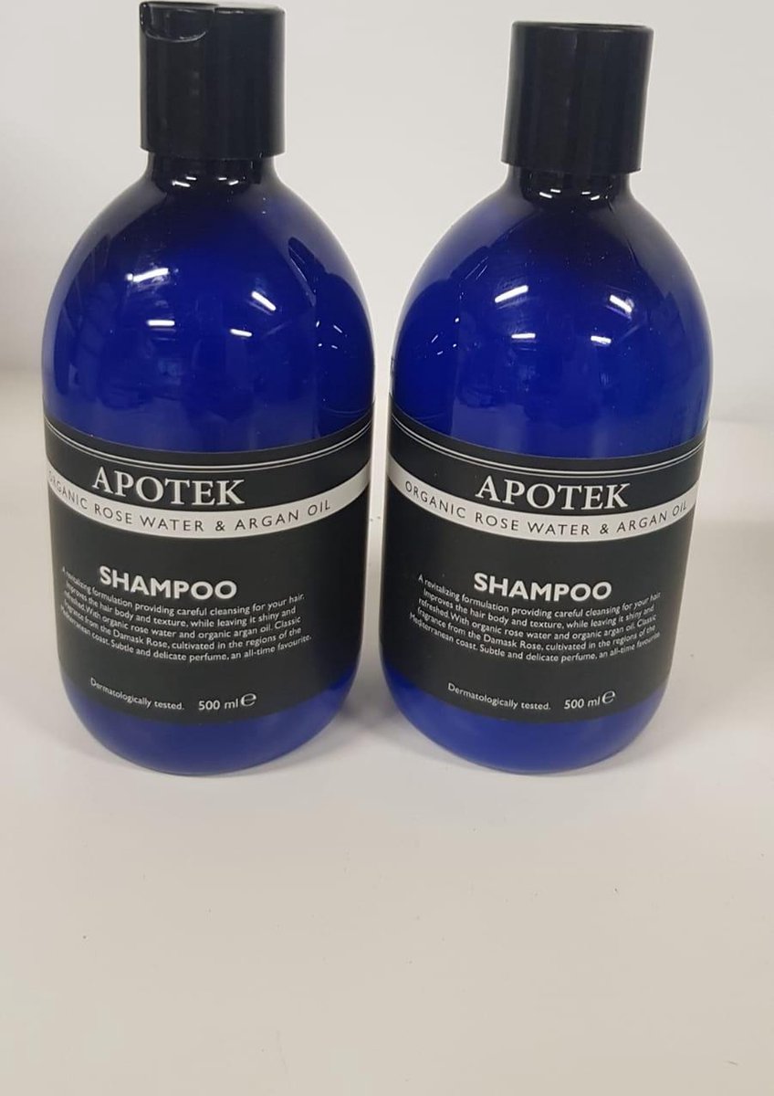 Apotek - Organische shampoo - Rose Water & Argan oil | bol.com