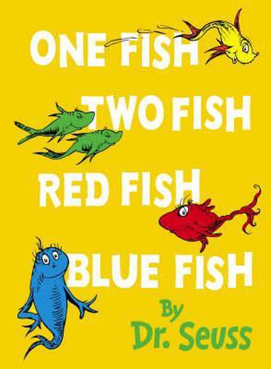 One Fish, Two Fish, Red Fish, Blue Fish - cover