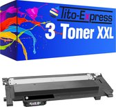 PlatinumSerie 3x toner cartridge alternatief voor Samsung CLT-404S Black