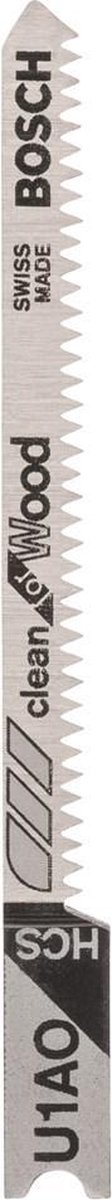 Bosch - Decoupeerzaagblad U 1 AO Clean for Wood - 3 stuks