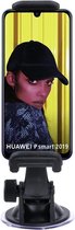 Shop4 - Huawei P Smart 2019 Autohouder Verstelbare Dashboardhouder Zwart