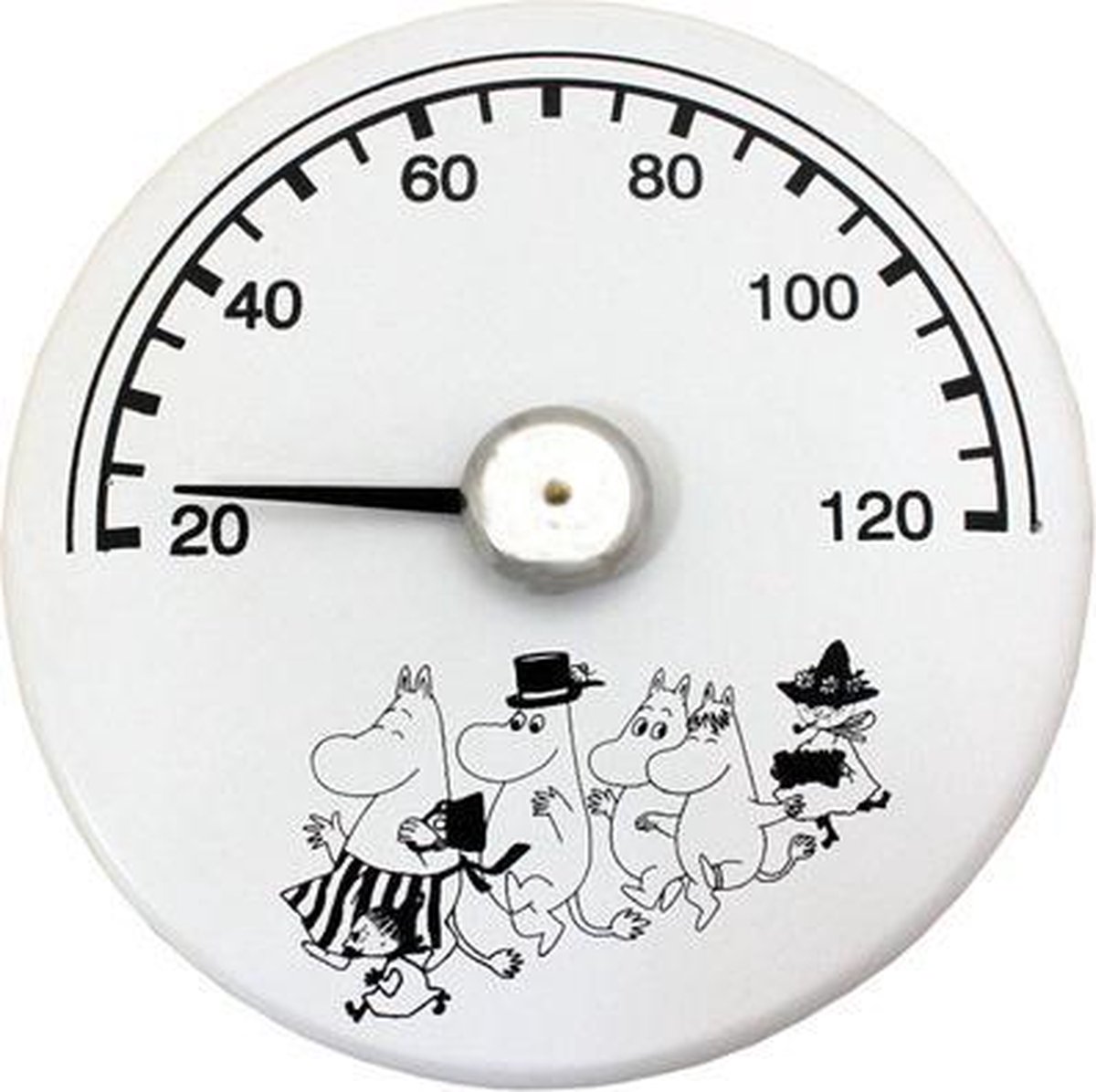 Emendo - Moomin Sauna Thermometer  - Wit - Emendo