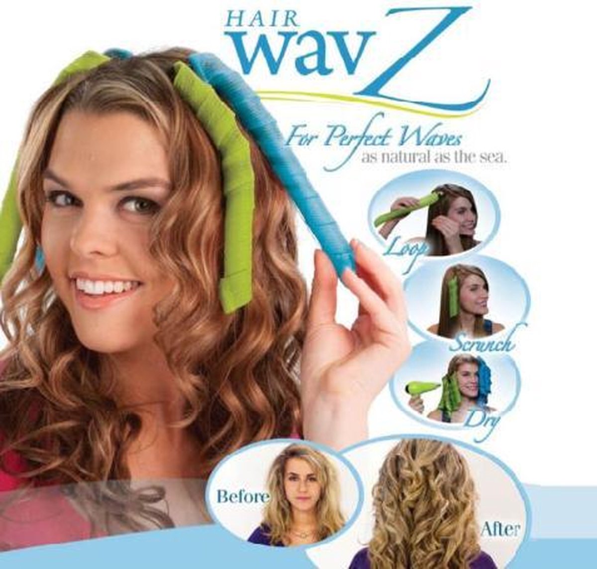 Schuur Luidspreker stap in Hair Wavz Original Hair magica 30 wave rollers - Haarkrulset - Haarrollers  /... | bol.com