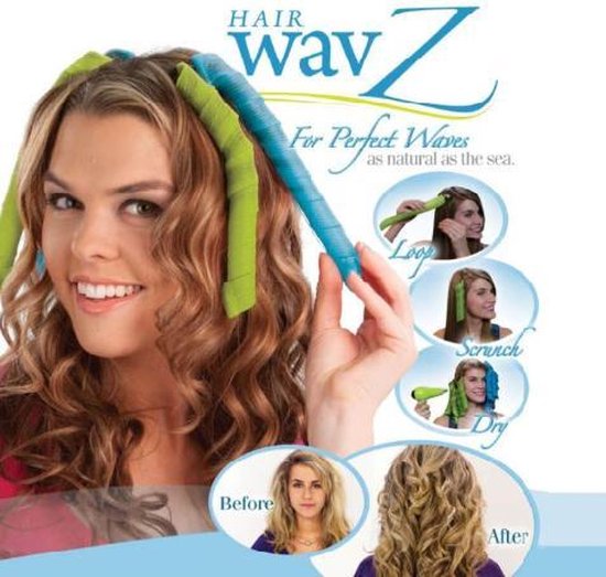 Literaire kunsten knal belasting Hair Wavz Original Hair magica 30 wave rollers - Haarkrulset - Haarrollers  /... | bol.com