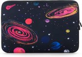 Laptop Sleeve met ruimte print tot 15.4 inch – Zwart/Multi colour