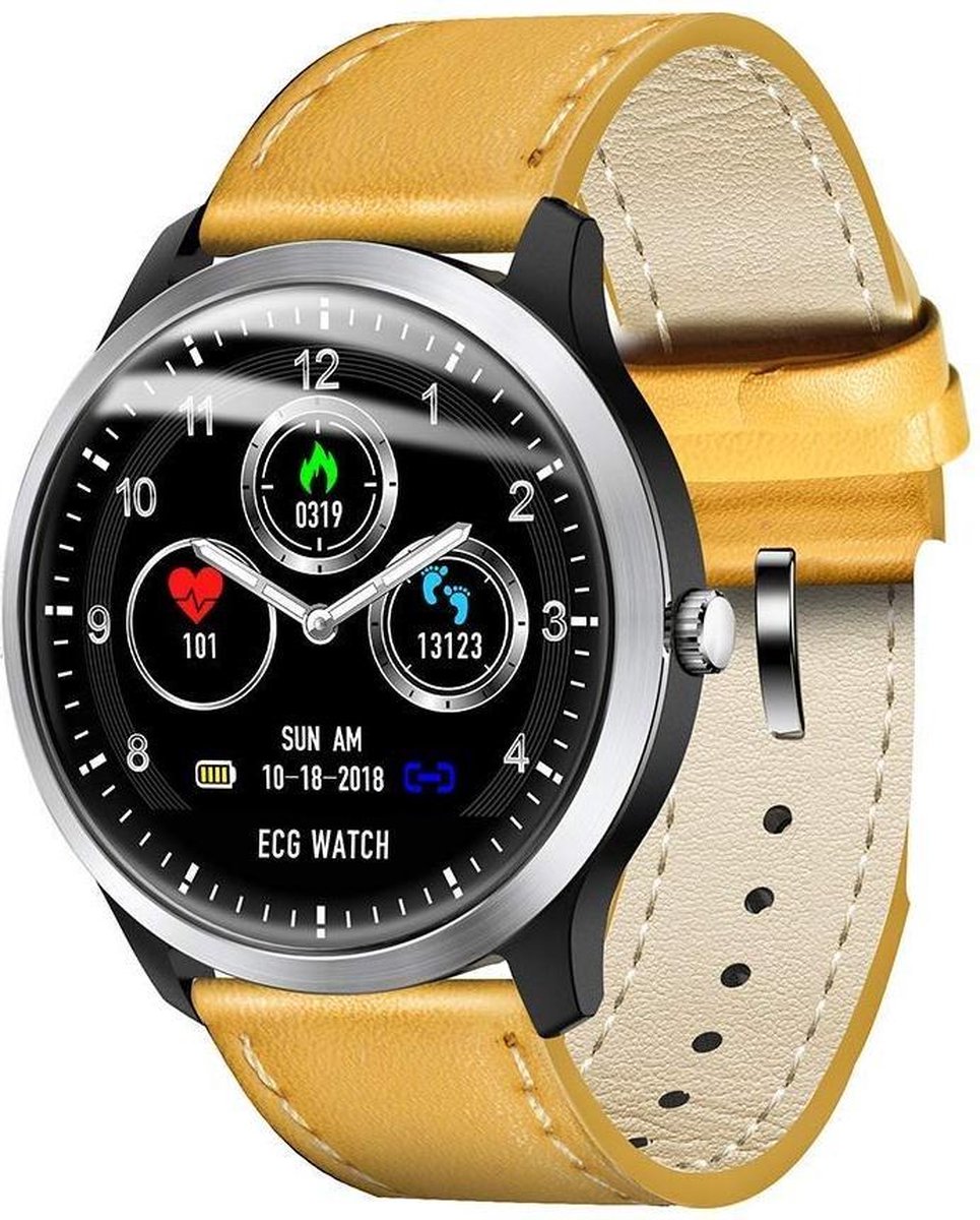 SmartWatch-Trends Active - Smartwatch - 40 mm - Bruin | bol.com