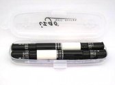 IZGO Naildesign 2 in 1 Nagellak DUO Nail Art Pen Black&White Set