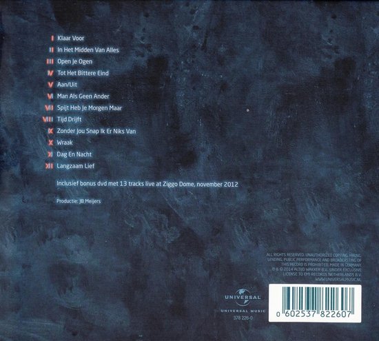 In Het Midden Van Alles  (Limited Deluxe Edition) (CD + DVD Audio)