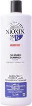 MULTI BUNDEL 4 stuks Nioxin System 6 Shampoo Volumizing Very Weak Fine Hair Chemically Treated Hair 1000ml