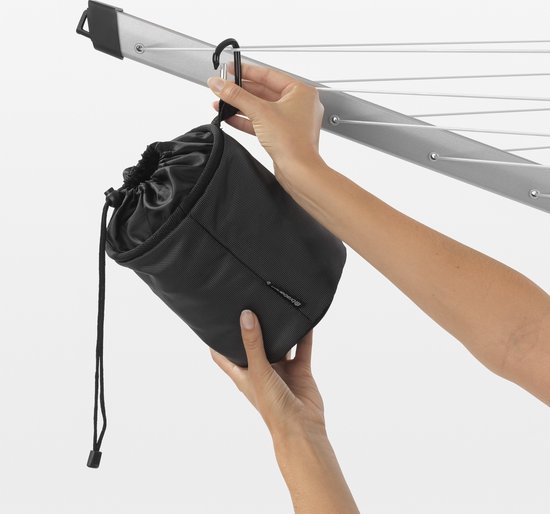 Brabantia Wasknijpertasje - Black