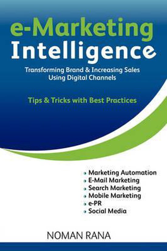 E-Marketing Intelligence - Transforming Brand And Increasing - cover