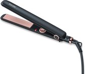 Bol.com Beurer HS 30 Stijltang - Haarstyler - Snelle opwarming - Keramische toermalijn coating - Afgeronde en verende platen - S... aanbieding
