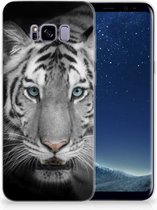 Geschikt voor Samsung Galaxy S8+ TPU siliconen Hoesje Tijger