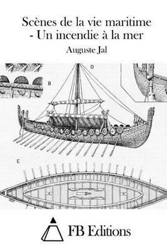 Sc nes de la Vie Maritime - Un Incendie La Mer