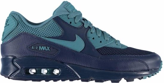 Langwerpig rammelaar beschermen Nike Air Max 90 Essential Sneakers Heren - blauw/groen | bol.com