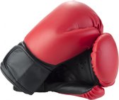 PU LEATHER BOXING GLOVES 2 PCS RED - 14 OZ