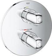 GROHE Grohtherm 1000 New Thermostatische inbouwkraan - Afbouwdeel - Exclusief inbouwthermostaat