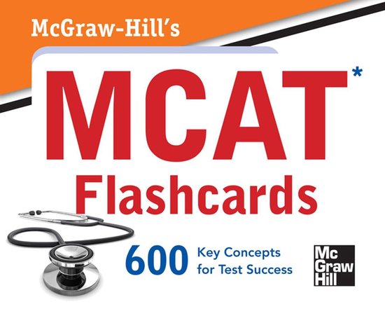 McGraw-Hill's MCAT Flashcards - cover