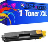 PlatinumSerie® toner XXL yellow alternatief voor Kyocera Mita TK-580-4.000 pagina 's