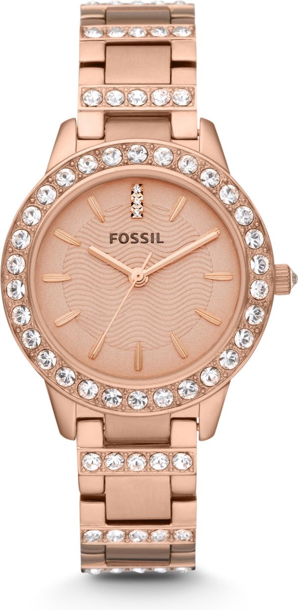 Fossil Jesse ES3020 Dameshorloge 34 mm - Zilverkleurig