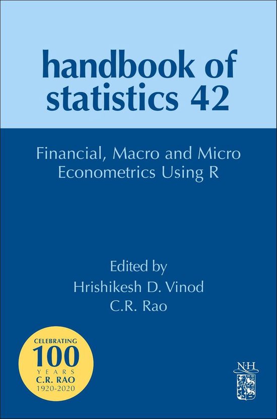 Handbook of Statistics 42 - Financial, Macro and Micro Econo ... - cover